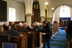 Congregation at Fewston Church